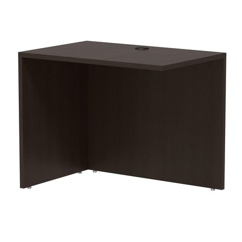 Alera ALERA Valencia Series Reversible Return/Bridge Shell, 35W X 23.63D X 29.5H, Espresso