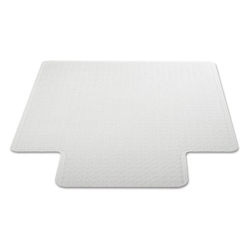 Alera Moderate Use Studded Chair Mat for Low Pile Carpet, 36 X 48, Lipped, Clear