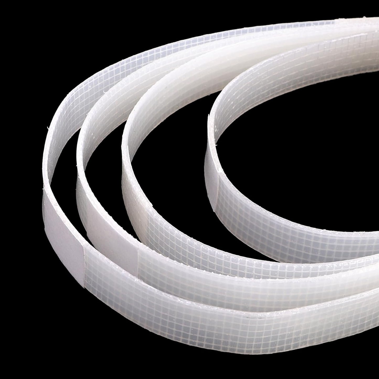 ZEAYEA Glue Strips - 100 Pcs Hot Melt Adhesive with Mesh Backing for Thermal Binding | 12 mm Size, 80-110 Sheet Capacity