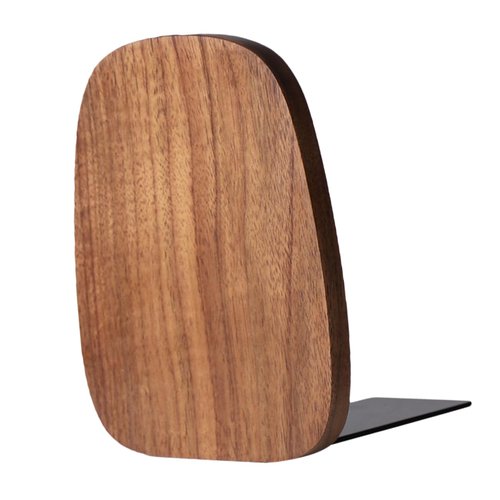 DOITOOL 1Pc Bookend Shelves for Heavy Books Wooden Book Stand Support Storage for Home Office Library Study Organize Your Books Files Stylish Bookshelf