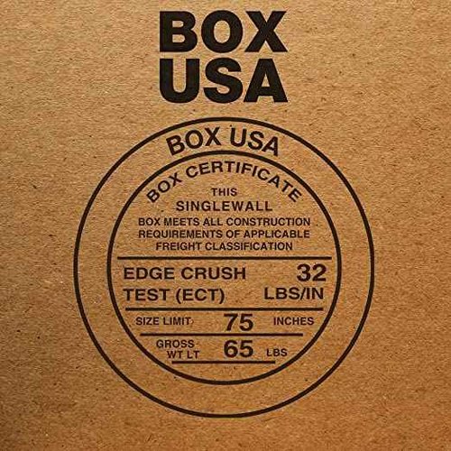 BOX USA Shipping Boxes Small 11.125"L x 8.75"W x 4"H, 50-Pack | Corrugated Cardboard Box for Packing, Moving and Storage