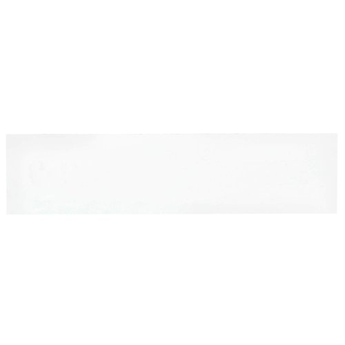 Aviditi 3 x 12 Inch Pre-Cut Magnetic Label Strips, with Write on Dry Erase Surface, White, for Labeling and Organization (25 Strips)