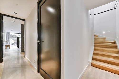 ExactMade - Clear Hard Floor Runner, USA Made, Safe, 36 x 144 Inch, 2mm Thick Clear Vinyl, Clear Hardwood Floor Protector for Entryway Flooring, Protection for Mudroom Flooring