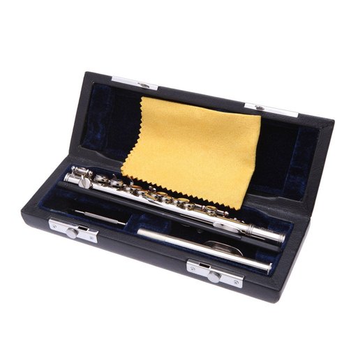 summina Piccolo Ottavino Half-size Flute Silver Plated C Key Cupronickel with purifying Cloth Screwdriver Padded Box