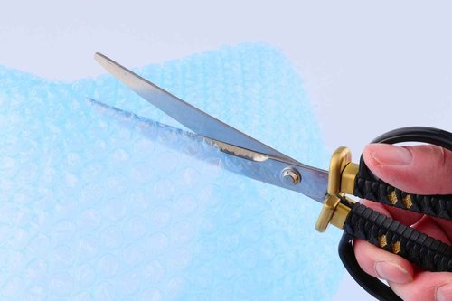 ニッケン刃物 Nickel Cutlery Japanese Sword Scissors 32 Hobby, Black