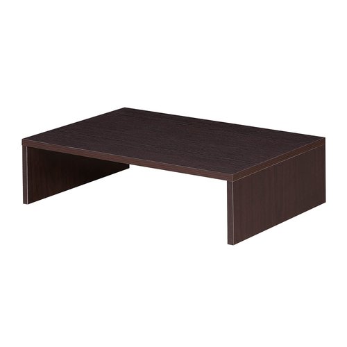 Convenience Concepts Designs2Go Small 23.75", 26" Contemporary TV or Computer Riser for Living Room, Modern Office, Den, Espresso