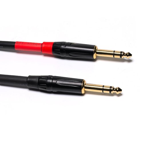 1/4 Inch TRS to XLR Male 6.35mm Balanced Signal Interconnect Microphone Cable Quarter inch to 3pin XLR Patch Cable 2Pack 8 inches