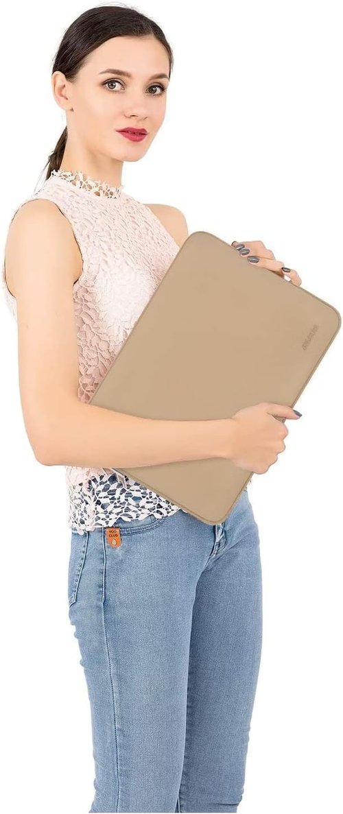 MOSISO Laptop Case - 13.3 Inch Neoprene Sleeve Bag for MacBook Air/Pro & More | Apricot Color