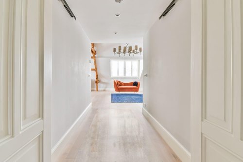 ExactMade - Clear Hard Floor Runner, USA Made, Safe, 36 x 144 Inch, 2mm Thick Clear Vinyl, Clear Hardwood Floor Protector for Entryway Flooring, Protection for Mudroom Flooring