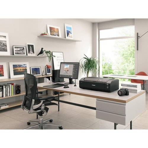 Canon imagePROGRAF PRO-310 Wireless Inkjet Printer | 13" Borderless Photo Printing | Lucia PRO II Pigment Ink | for Fine Art & Photography (6858C002) + Cleaning Kit + Printer Cable + Ethernet Cable