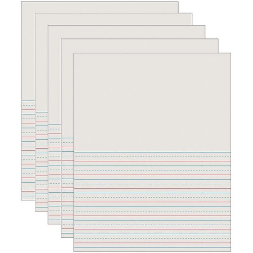 Pacon Newsprint Handwriting Paper, 500 Sheets/Pack, 5/Packs (PAC2695-5)
