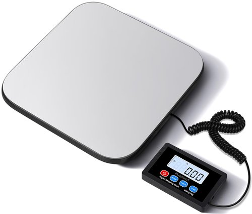 Fuzion-LiftX Digital Shipping Scale - 440LB Capacity, Tare Function & AC Adapter Included | Perfect for Small Business & Luggage