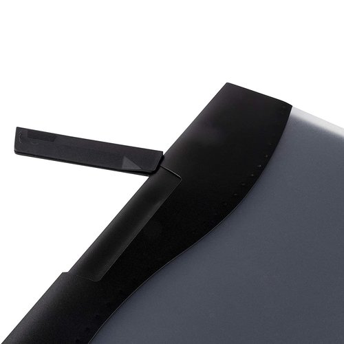 Juvale 10 Pack Clear Report Covers with Sliding Bar and Swing Clip for Letter Size Documents, Presentation, Resume (Black, 9 x 11 Inches)