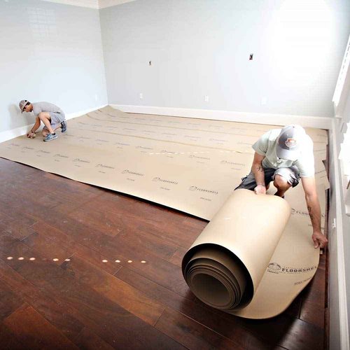 Trimaco 12385 FloorShell Heavy-Duty Floor and Surface Protector, 38-Inch x 50-Feet