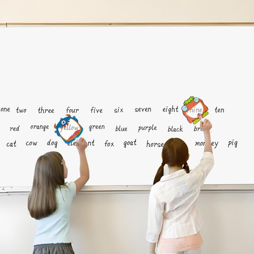 HOOJOJO Reading Guide Handheld Paddles Teacher Supplies for Classroom Reading Tracker for Kids Reading Sight Words Games Finger Reading Dyslexia Tools
