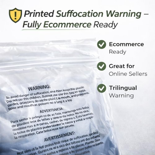 Clear Poly Bags 600 Count Combo Pack - Self-Seal Adhesive Storage & Shipping Bags (9x12, 11x14, 12x15) for Apparel & Retail