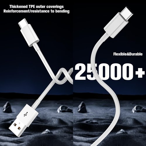 Car Carplay Cable for iPhone 16/15,iPhone16/15 Plus 16/15Pro16/15Pro Max charger ,USB A to USB C for Carplay USB C Cord, iPad USB C Cable 10th, iPad Air Car Charger Cable Cord Replacement 3FT (White)