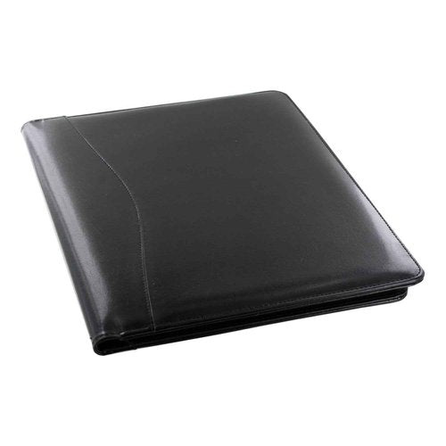 Royce Leather Shiny Leather Writing Portfolio, Writing Pad, Presentation Fold.