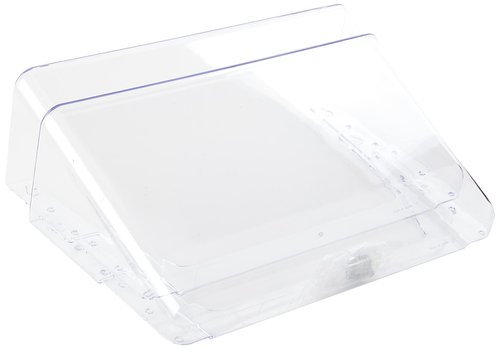 Deflecto Office DocuPocket, Wall File Organizer, Stackable, Letter Size, Clear, 13" W x 7" H x 4" D, 3 Count