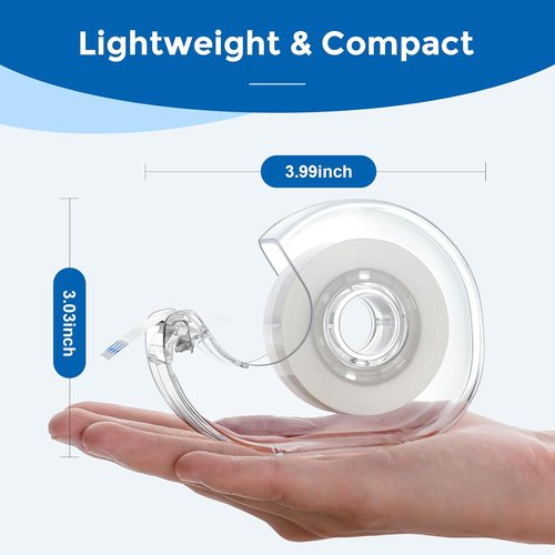 ALSISK Transparent Tape - Clear Dispenser with Refills for Home, School & Office | 0.7" x 1000" | 8 Pack