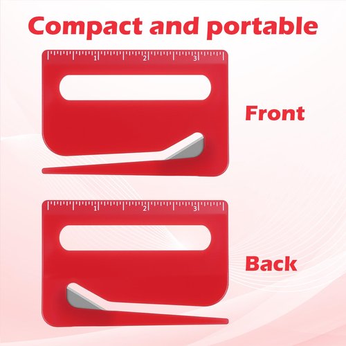 6 PCS Mail Opener Tool Envelope Opener Slitter Wrapping Paper Cutter Envelope Cutter Openers with Concealed Blade Package Openers Tool with Scale for Women Men Worker Students Home Office Postal
