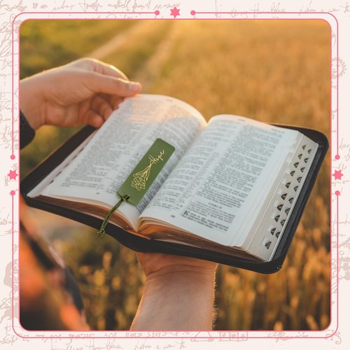 Skyygemm 10 Pcs Christian Bookmarks for Women 1.2" x 5.9" Soft Leather Bible Inspired Bookmark with Floral Uplifting Words Personalized Religious Gifts for Book Lovers Mother Readers Church(Pastel)
