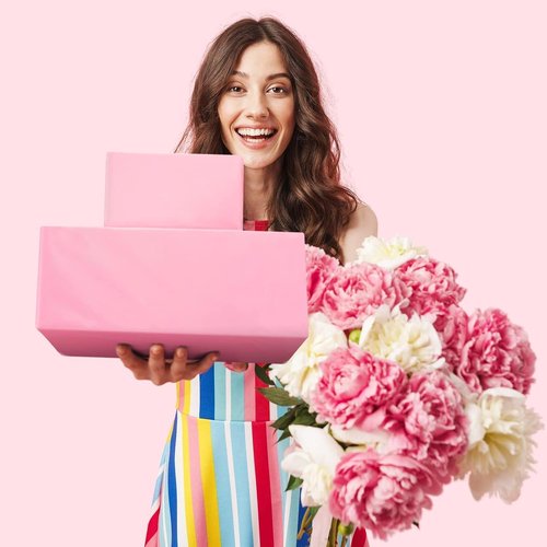Metronic Poly Mailers - Large 19x24 Inch Shipping Bags | 500 Pcs Light Pink Packaging for Clothes