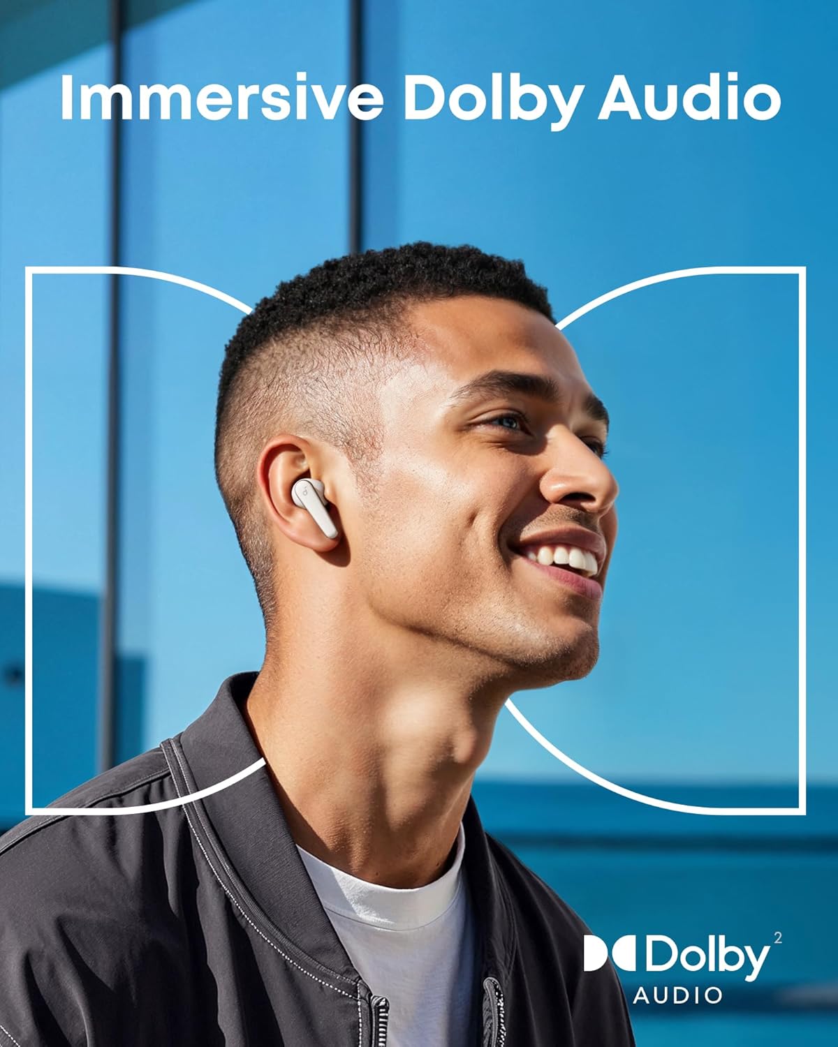 Soundcore Liberty 5 by Anker - Noise-Cancelling Wireless Earbuds with Dolby Audio & 6-Mic AI Calls
