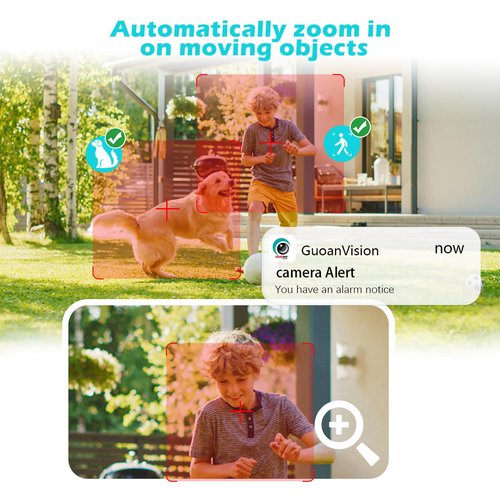 5G Outdoor/Indoor Cameras for Home Security, 1080P Baby Monitor Camera for Pet/Babyroom/Cat/Dog/Nanny/Elder, IP66 Waterproof, 3 Night Vision, Alarm Siren, SD/Cloud
