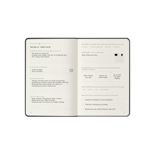 Full Focus Gray Linen Planner by Michael Hyatt - The #1 Daily Planner to Increase Focus, Eliminate Overwhelm, and Achieve Your Biggest Goals - Hardcover
