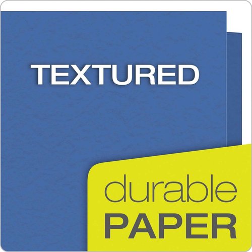 Oxford Twin Pocket Folders with Fasteners, Letter Size, Royal Blue, 25 per Box (57712) (Pack of 2)