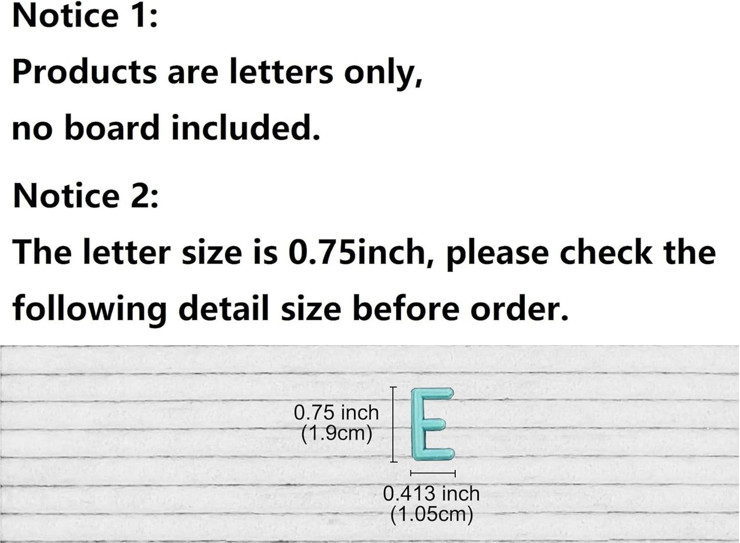 Skiennix Felt Letter Board Letters Set - 340 Pre-Cut 3/4 Inch Blue Letters with Canvas Bag