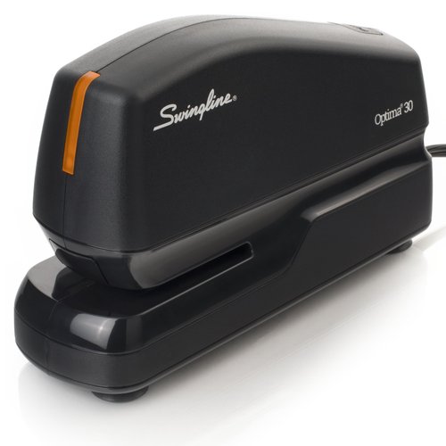 Swingline Electric Stapler, 30 Sheet Capacity, Optima 30, Black (42150)