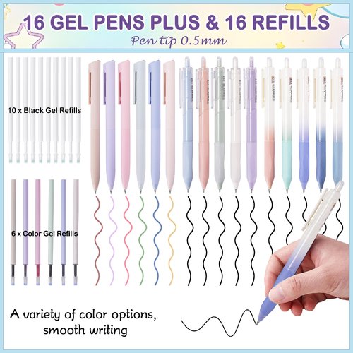 78PCS Aesthetic School Supplies with Cute Pencil Case, Pastel Highlighters Gel Pens Mechanical Pencils Set 0.5 0.7 & 2.0mm, Back to School Supplies Student Stationary Set, Pencil Pouch with Supplies