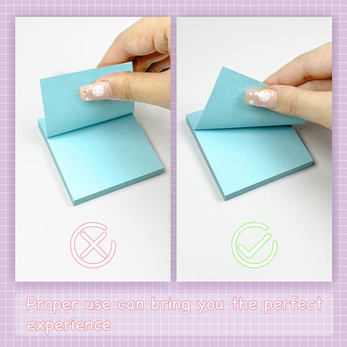 Ayearparty 120 Pads Sticky Notes 3x3 Inch Bright Colors Self Stick Pads Bulk Small Note Pads Memo for Office School Teacher Meeting Home Supplies 50 Sheets/Pad Total 6000 Sheets