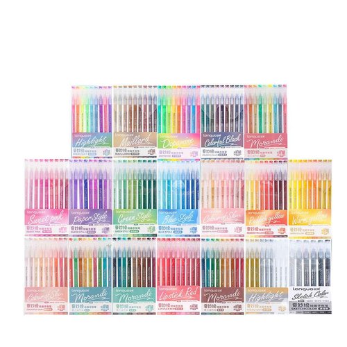 PHOSYNDYE 162 Colors 0.6mm Gel Pen Drawing Set Suitable for Adult Writing, Painting, Coloring, Card Making and Student Supplies