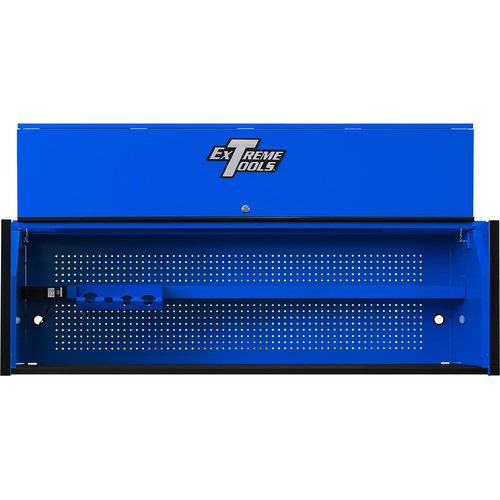 Extreme Tools Rx Series Deep Hutch 72 inches X 30 inches Blue