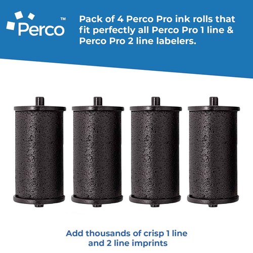 Perco White Labels - 8,000 Blank Price and Date Gun Labels for Perco 1 Line Price and Date Guns