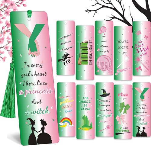 Witch Bookmarks, Movie Witch Inspired Bookmarks, Paper Movie Witch Quotes Merch Gifts for Witch Fans Gifts, Witch Book Accessories for Book Lovers, Witch Party Favors