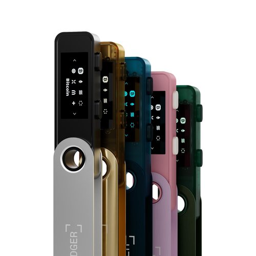 Ledger Nano S Plus (Sapphire Blue): The Perfect Entry-Level Hardware Wallet to securely Manage All Your Crypto and NFTs. (for Android or Desktop only)
