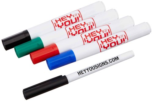 HEY YOU! SIGNS WWW.HEYYOUSIGNS.COM Portable Dry Erase Board Kit