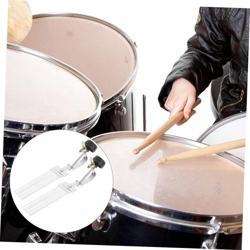 UPKOCH 2Pcs Snare Drum Wire Replacement Durable Iron Snare Strip for Box Drum Accessories Easy to Install Strong and for Musicians and Drummers