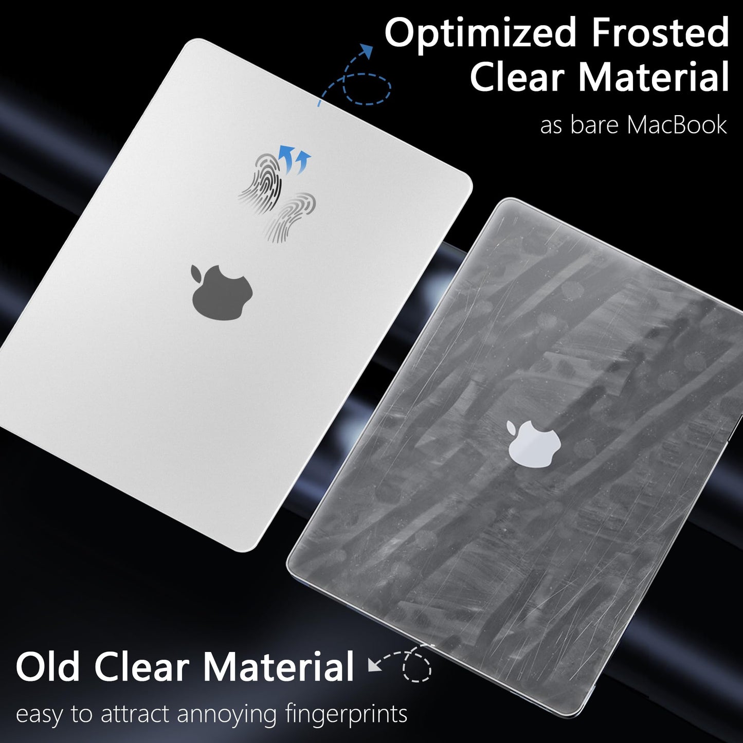 Batianda 4-in-1 Bundle for New MacBook Neo 13 inch Case 2026 Release Model A3404, 1.2mm Ultra-Slim Nano-Coated Matte Hard Shell Cover with Matched Keyboard Skin, Screen Protector, Translucent