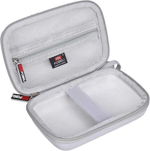 FBLFOBELI Hard Case for Label Maker | Durable Protection with Mesh Pocket - Gray