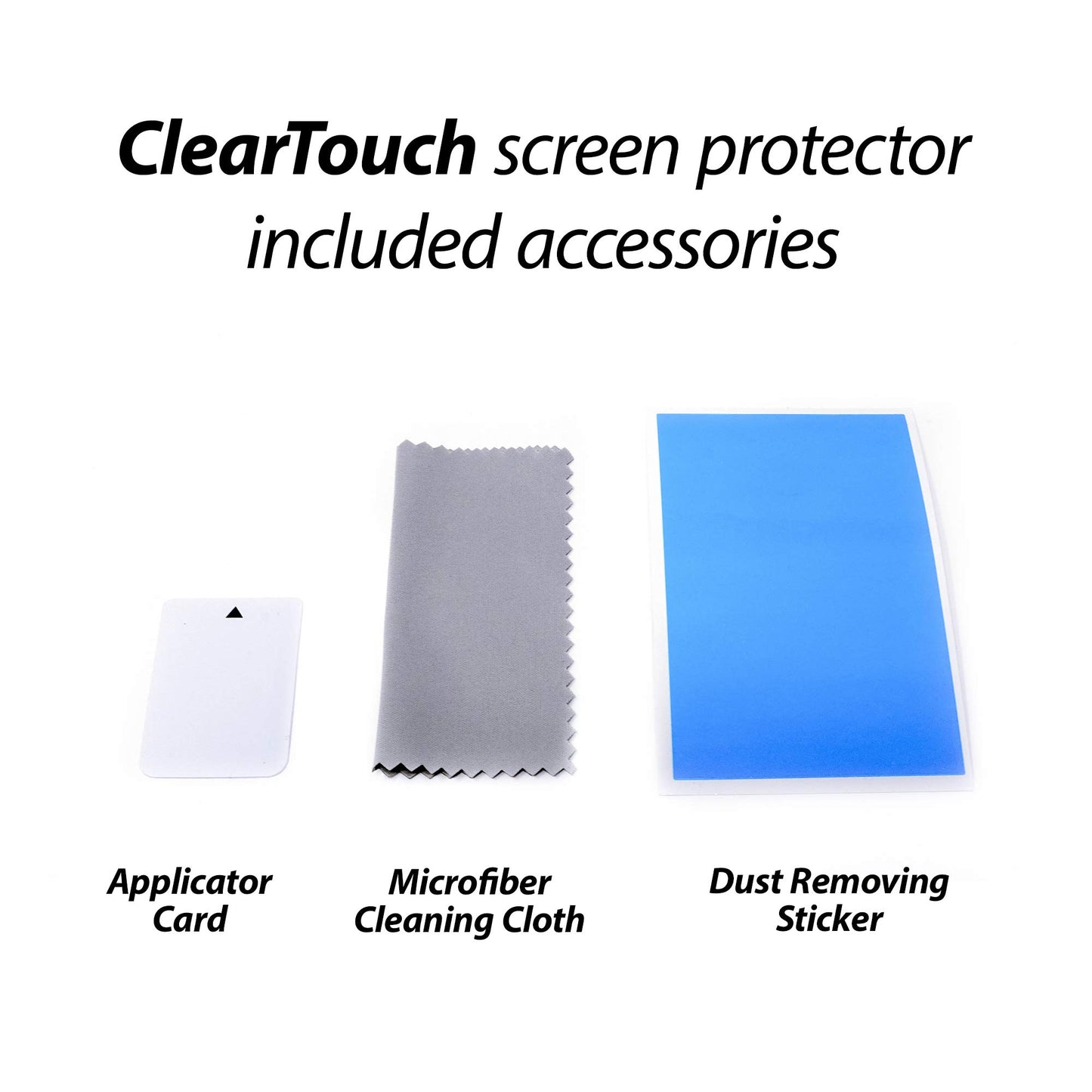 BoxWave Screen Protector Compatible with SkyCaddie SX400 - ClearTouch Crystal (2-Pack), HD Film Skin - Shields from Scratches