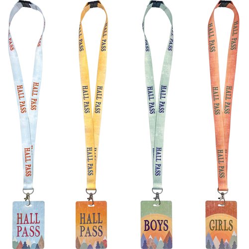 Teacher Created Resources Moving Mountains Hall Pass Lanyards (TCR20321)