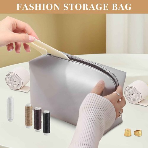 43 Pcs Book Binding Kits, Bookbinding Supplies, Book Press, Flower Press, Comes with a Wooden Stapler and Binding Kit, Suitable for Beginners to Press or Embossing Materials