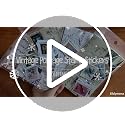 184Pcs Vintage Stamp Stickers for Scrapbooking & Crafting - SIBLYMONA