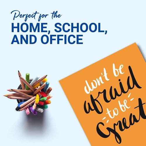 Orange Poster Board, Premium 2-Sided 22x28 Poster Board for School Projects, Arts & Crafts, Water & Fade Resistant Posterboard for Signs & Presentations, Large Poster Board 22x28”, 40 Count