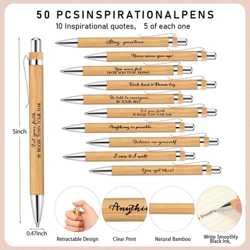 Tenceur 50 Sets Employee Appreciation Gifts Bulk Customer Service Week Inspirational Spiral Notebook with Sticky Note Pen Medical Assistant Notepad for Emergency Nurses Teacher Coworkers Vet Tech